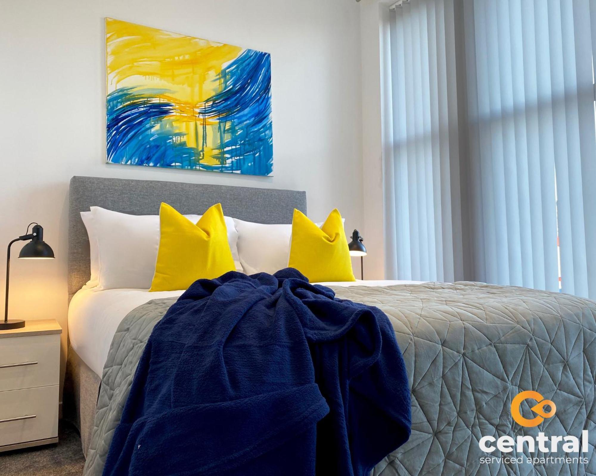Central Serviced Apartments - Cosy 1 Bedroom - Walk Away From City Quay V&A - Walk To Bus And Train Station - Easy Access To City Centre - Fast Wi-Fi - Fully Equipped - Weekly & Monthly Stay Offers Dundee Kültér fotó