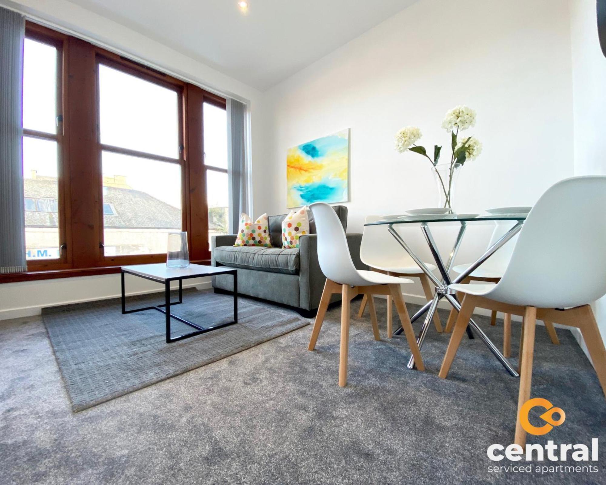 Central Serviced Apartments - Cosy 1 Bedroom - Walk Away From City Quay V&A - Walk To Bus And Train Station - Easy Access To City Centre - Fast Wi-Fi - Fully Equipped - Weekly & Monthly Stay Offers Dundee Kültér fotó