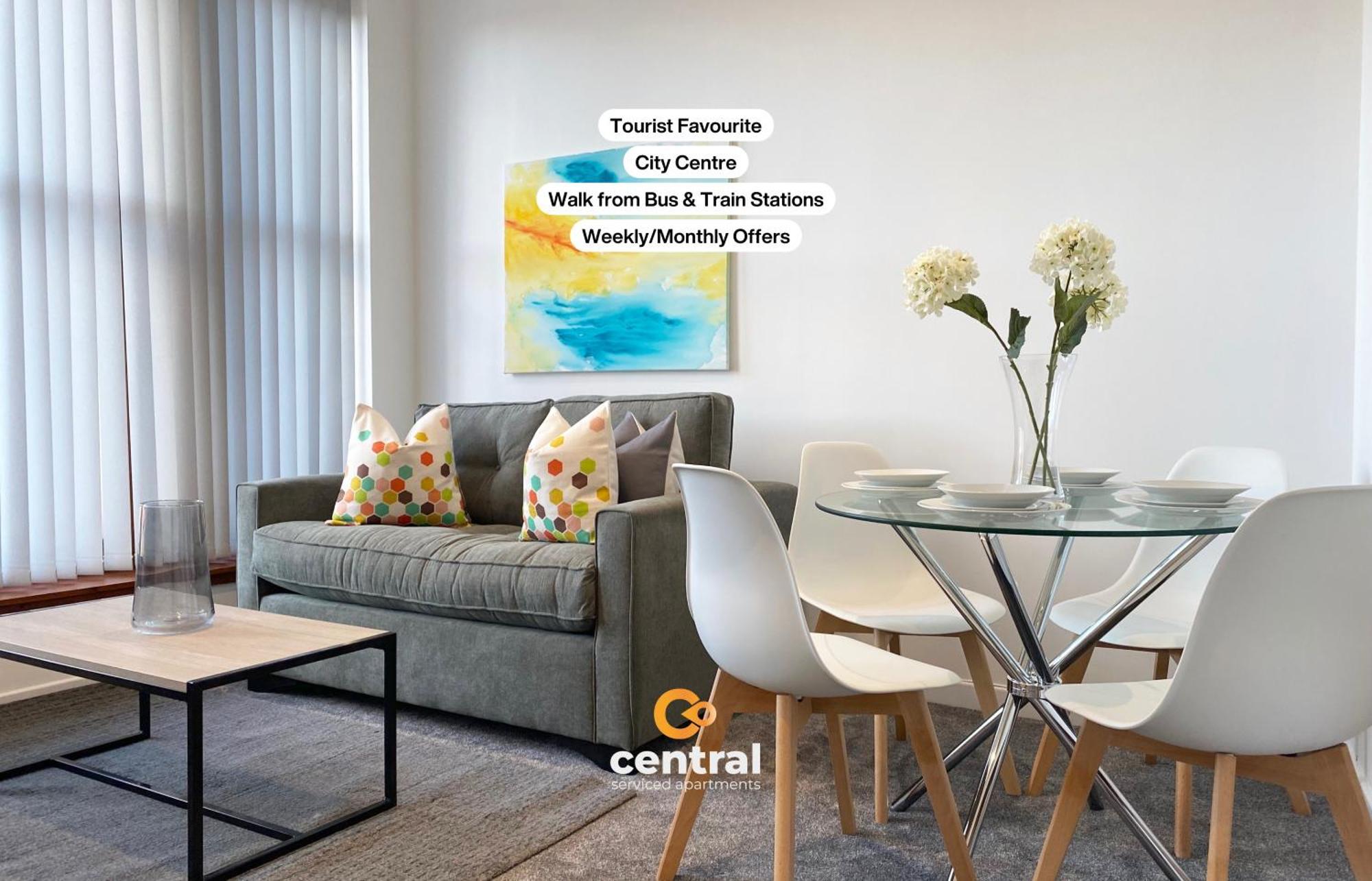 Central Serviced Apartments - Cosy 1 Bedroom - Walk Away From City Quay V&A - Walk To Bus And Train Station - Easy Access To City Centre - Fast Wi-Fi - Fully Equipped - Weekly & Monthly Stay Offers Dundee Kültér fotó